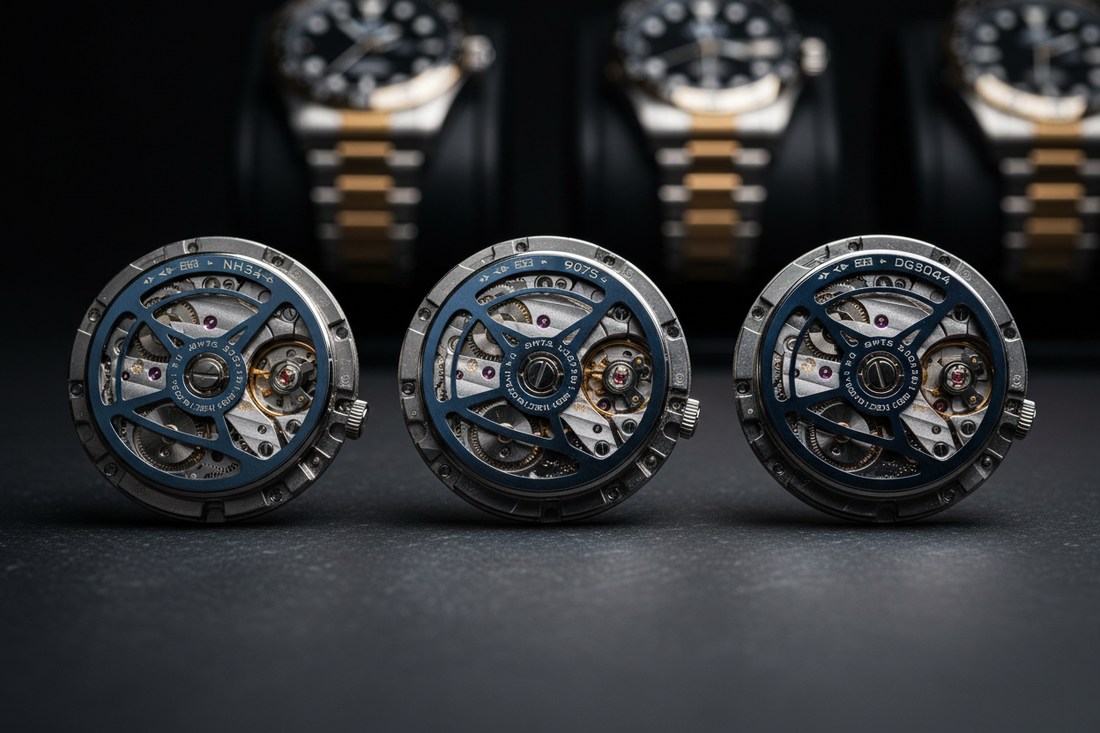 Different movements, different types of GMT movements.  Which is right for you?