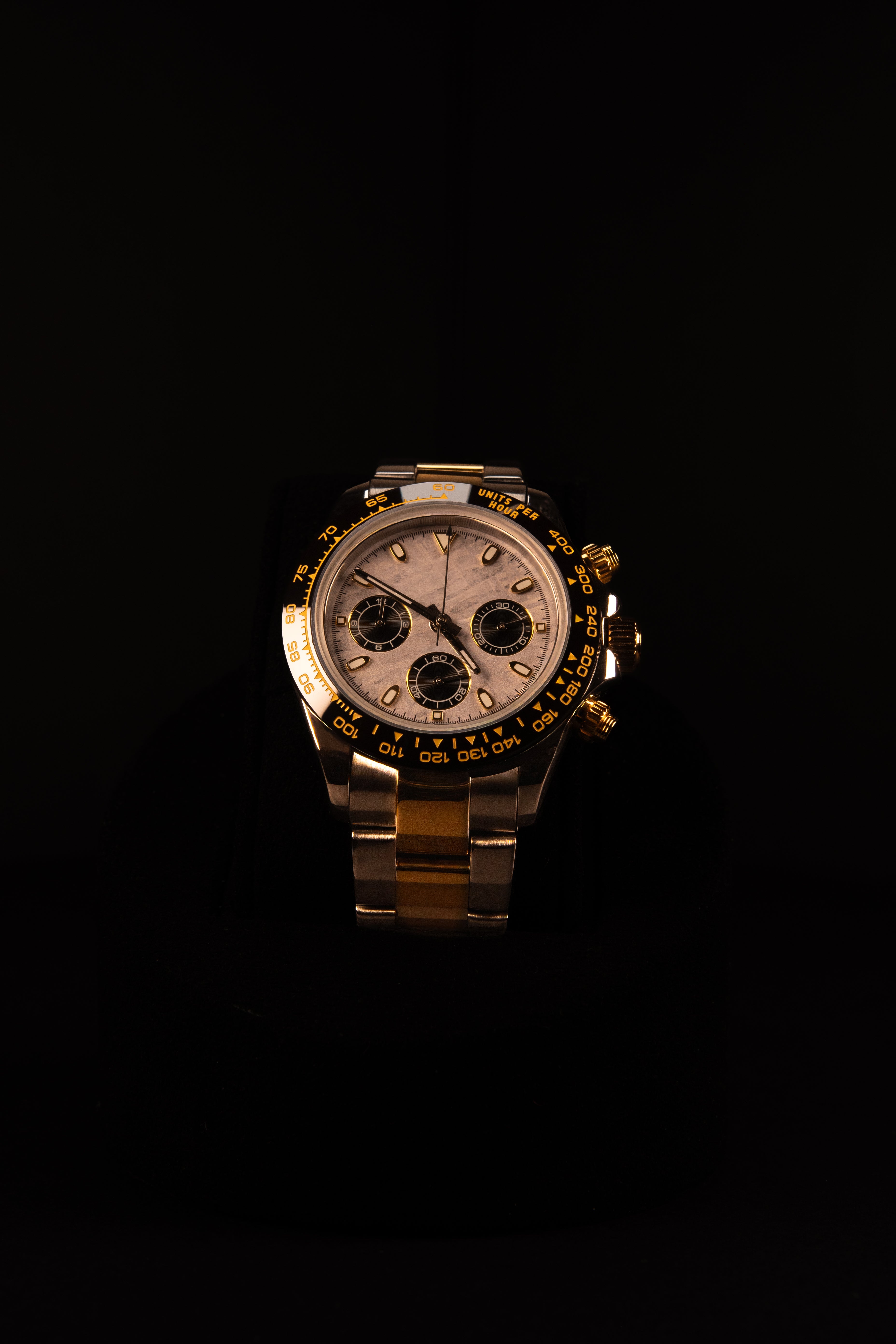 Crown Apex Racer Quartz Chronograph - Meteorite, 39.7mm