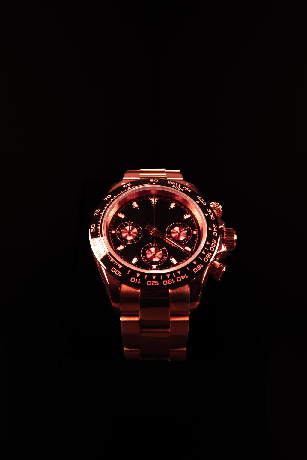 Crown Apex Racer Quartz Chronograph - Black, 39.7mm
