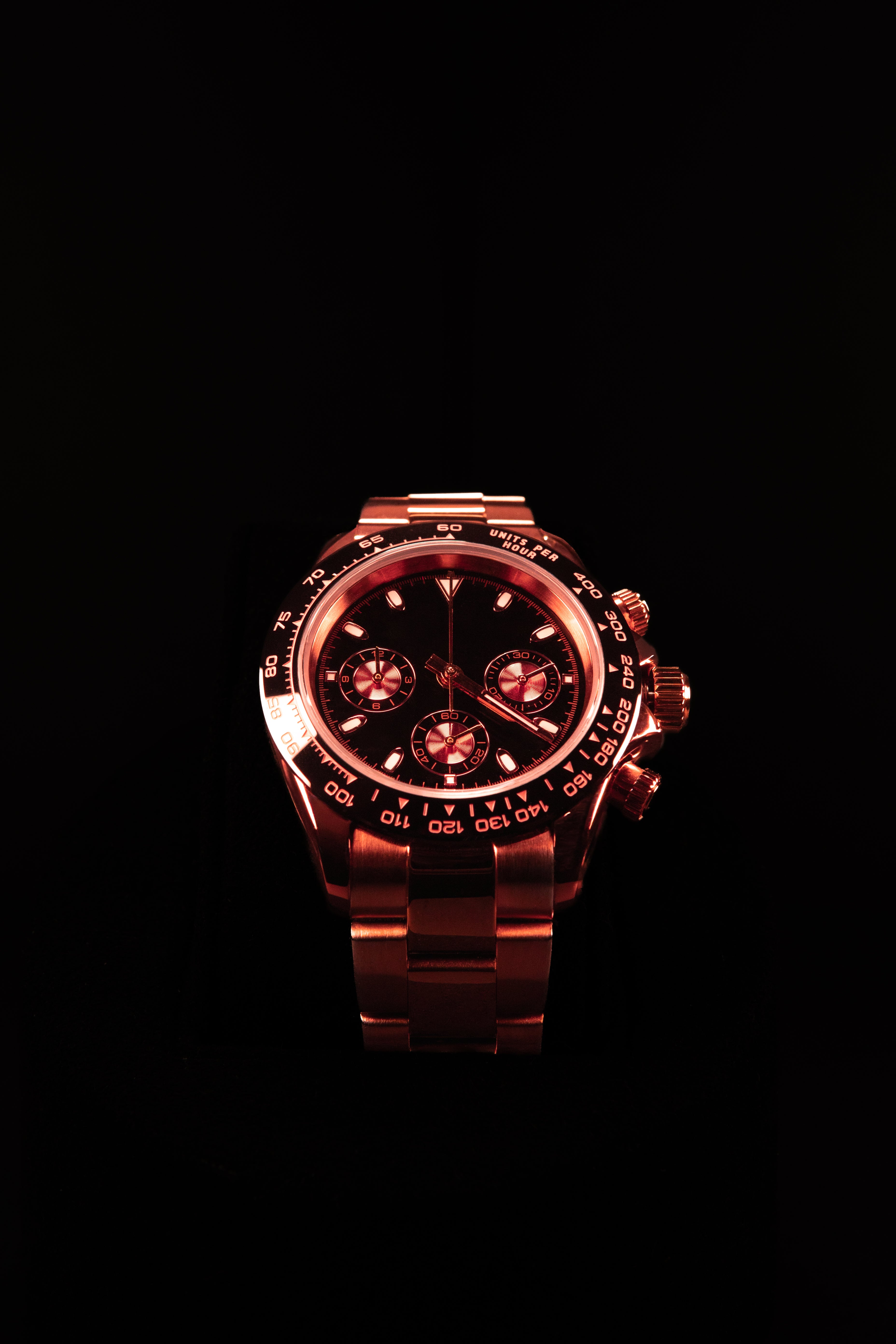 Crown Apex Racer Quartz Chronograph - Black, 39.7mm