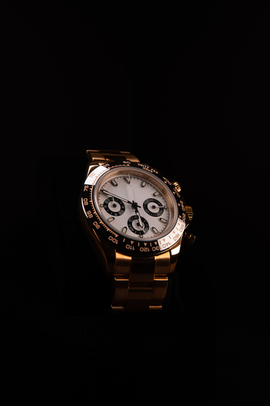 Crown Apex Racer Quartz Chronograph - White, 39.7mm