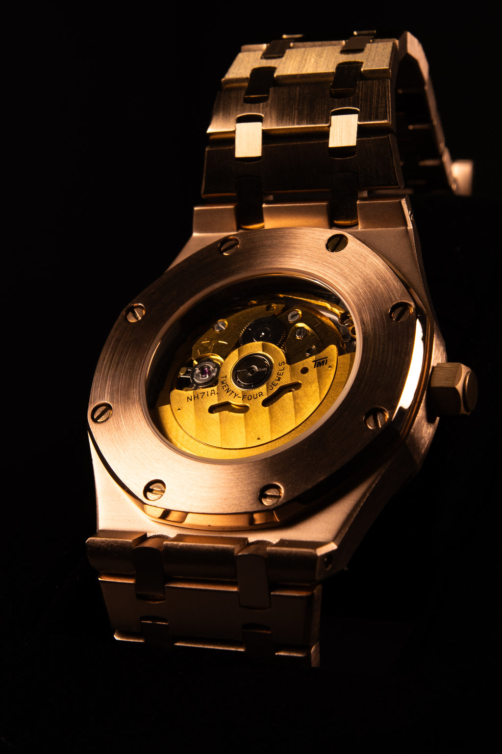 Crown Vertex Skeleton Automatic - Rose Gold, 43mm