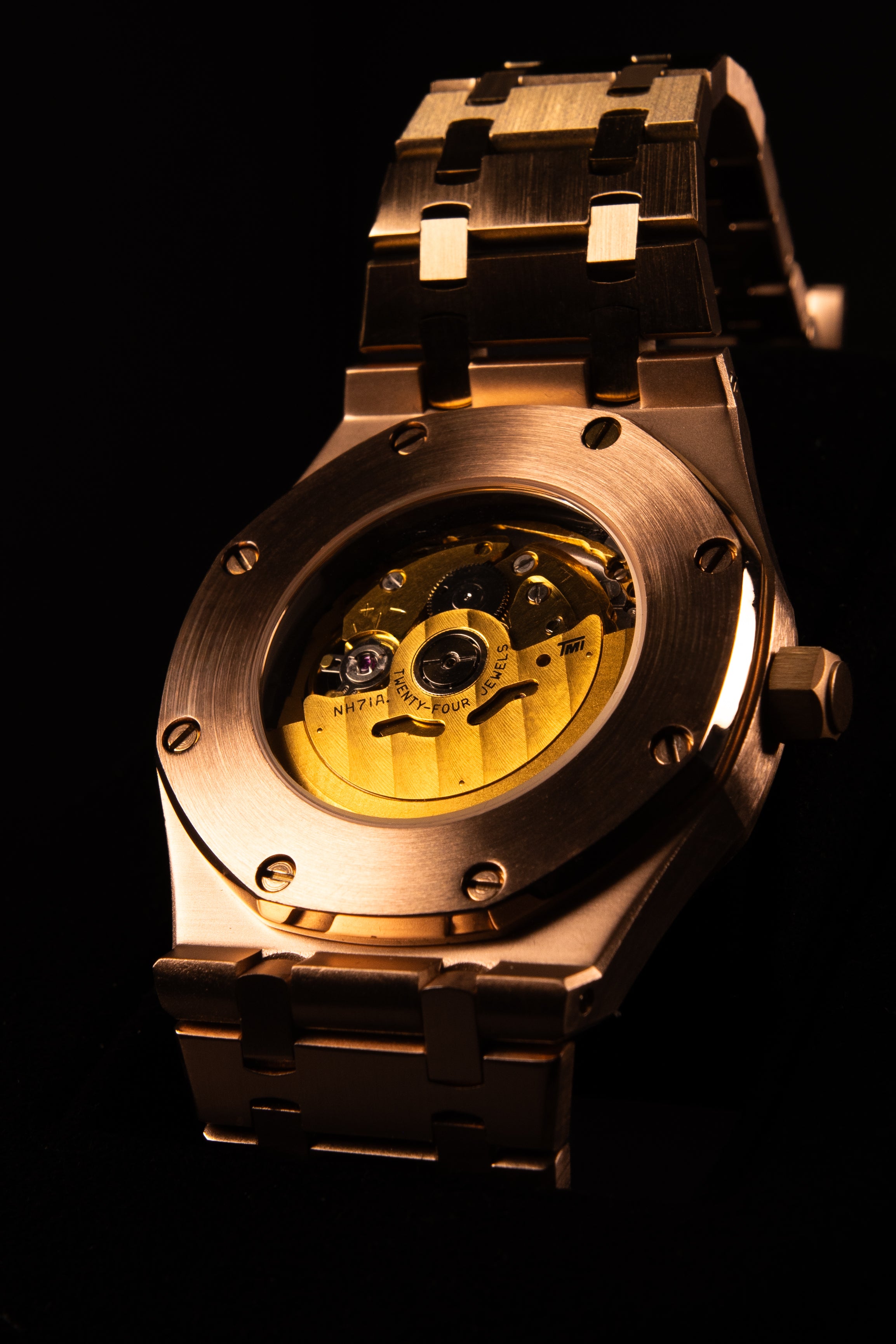 Crown Vertex Skeleton Automatic - Rose Gold, 43mm