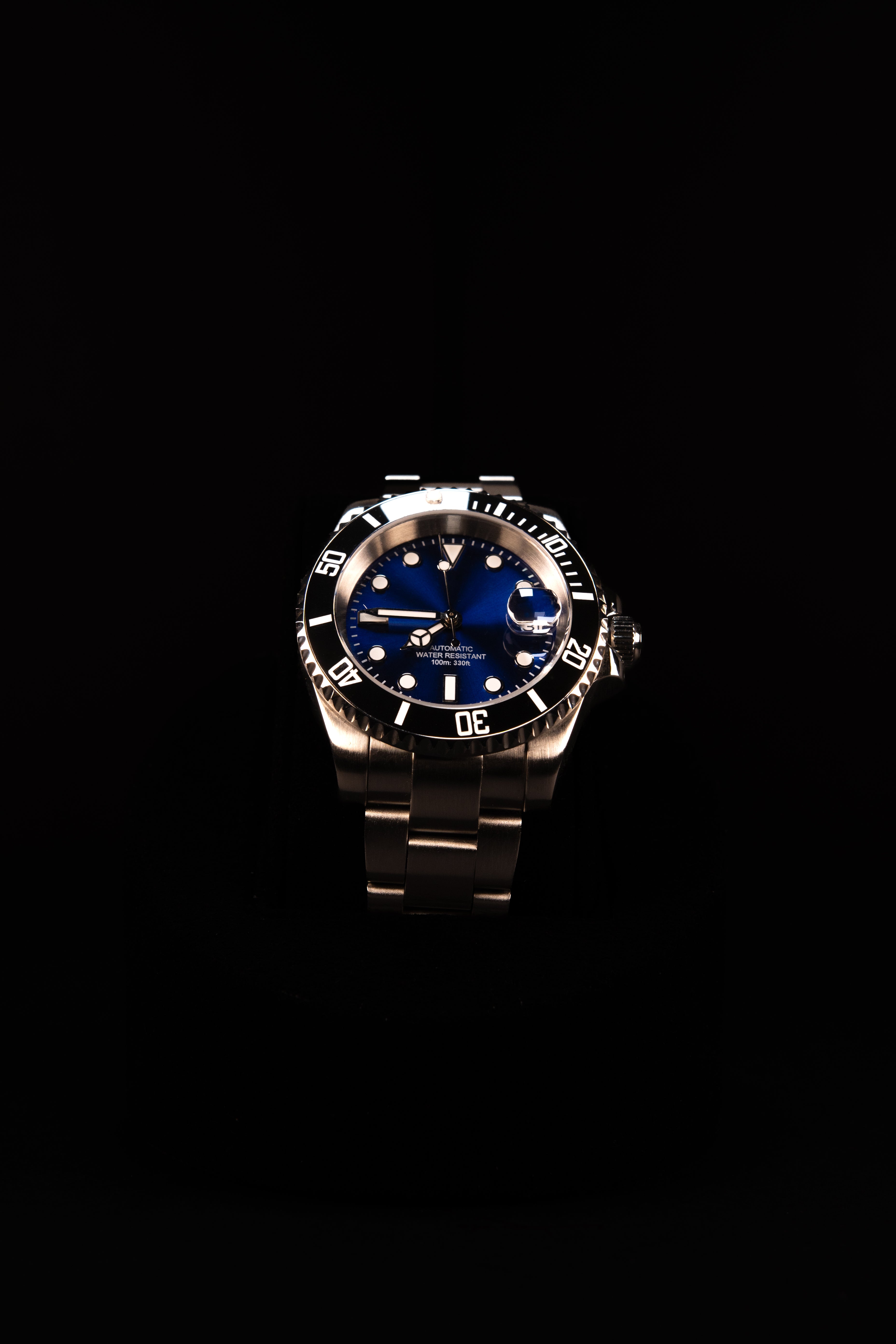 Crown Explorer Automatic Diver - Blue, 40mm