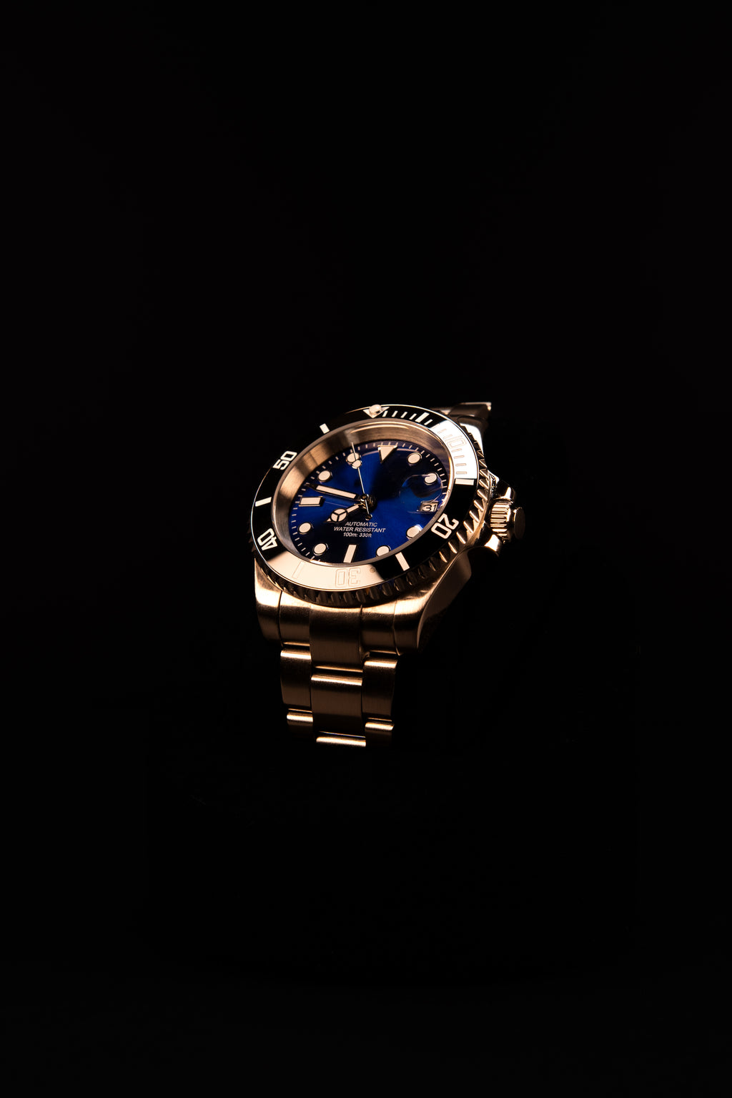 Crown Explorer Automatic Diver - Blue, 40mm